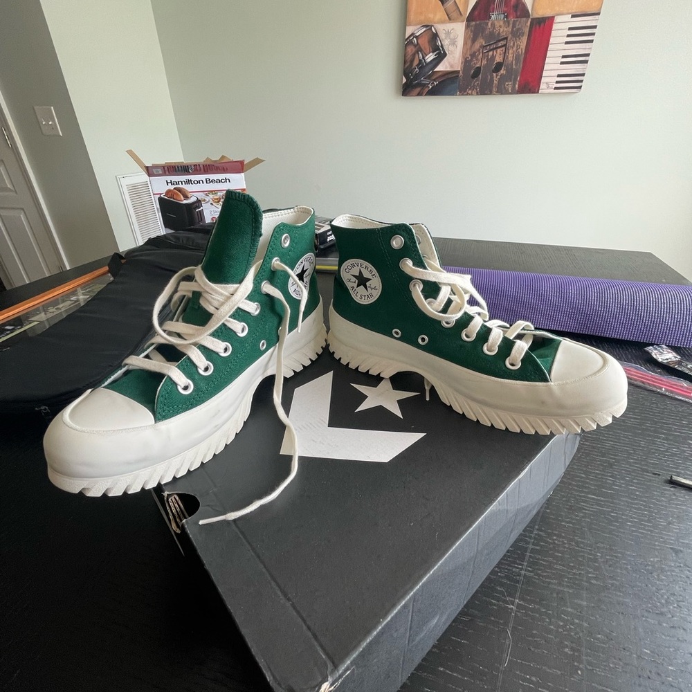 Platform green converse 8.5 W
